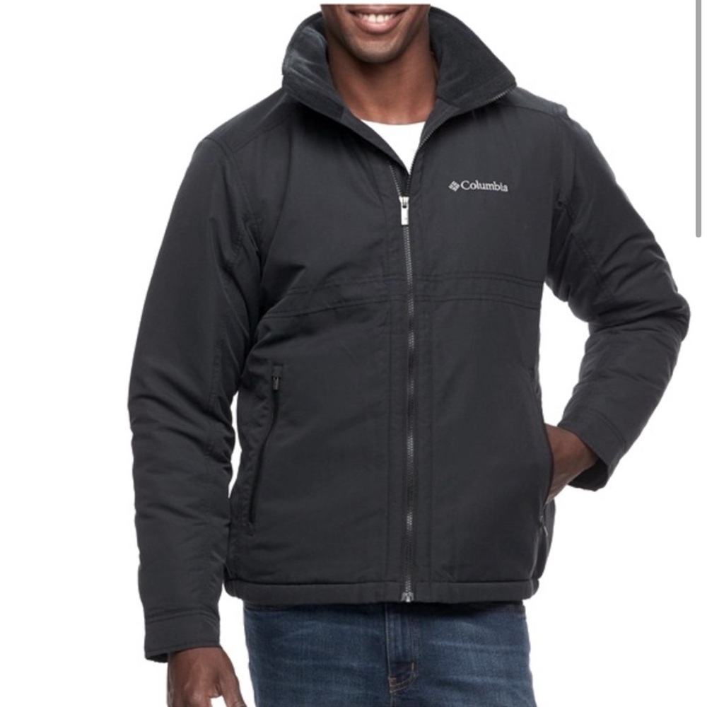 Columbia Mens Northern Voyage Jacket full zip fleece lined winter coat jacket M